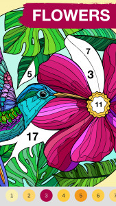 اسکرین شات 2 بازی Art Book Paint Color by Number