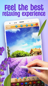 اسکرین شات 1 بازی Cross-Stitch: Coloring Book