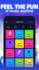 اسکرین شات 4 برنامه Groove Masters - DJ Drum Pad