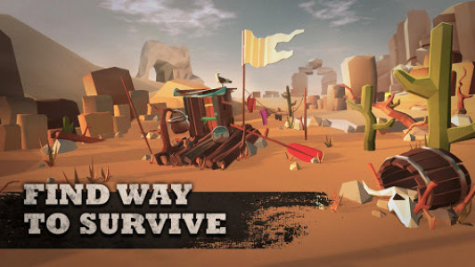 اسکرین شات بازی Desert Skies - Survival on Raft 2