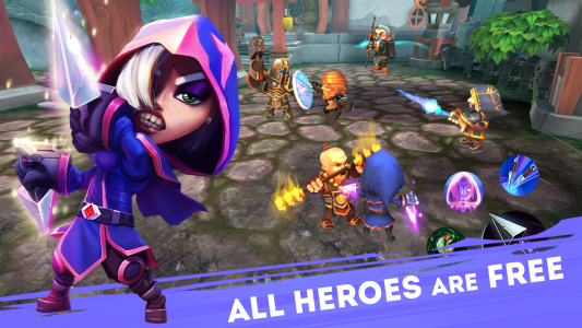 اسکرین شات بازی Heroes Impact: Battle Arena 2