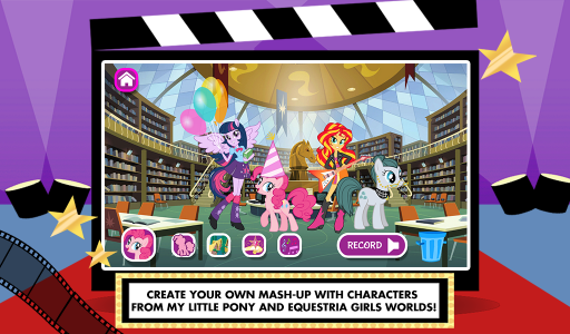 اسکرین شات برنامه My Little Pony: Story Creator 2