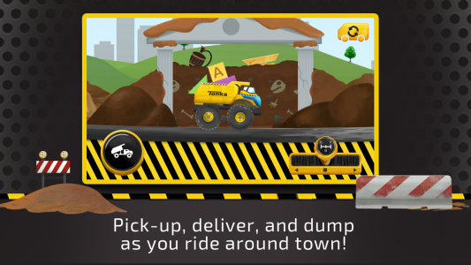 اسکرین شات 1 برنامه Tonka: Trucks Around Town