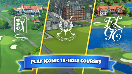 اسکرین شات بازی Golf Clash - Golfing Simulator 1