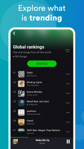 اسکرین شات برنامه eSound: MP3 Music Player App 4