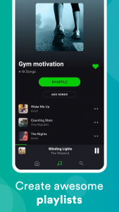 اسکرین شات 3 برنامه eSound: MP3 Music Player App