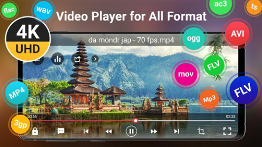 اسکرین شات برنامه PLAYme - HD Video Player & Music Player 2