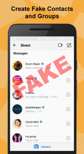 اسکرین شات 2 برنامه Funsta - Post and Direct Prank