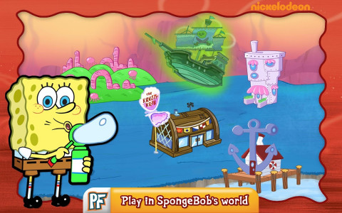 اسکرین شات بازی SpongeBob Diner Dash 1