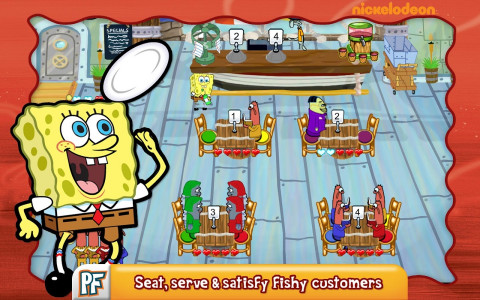 اسکرین شات بازی SpongeBob Diner Dash 2