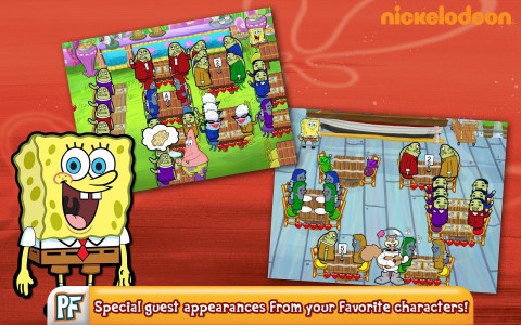 اسکرین شات بازی SpongeBob Diner Dash 3