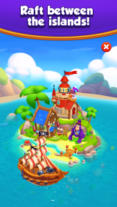اسکرین شات 3 بازی Royal Island: PvP Match 3 Game
