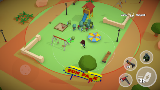 اسکرین شات 6 بازی Zombie Royale io Offline Game