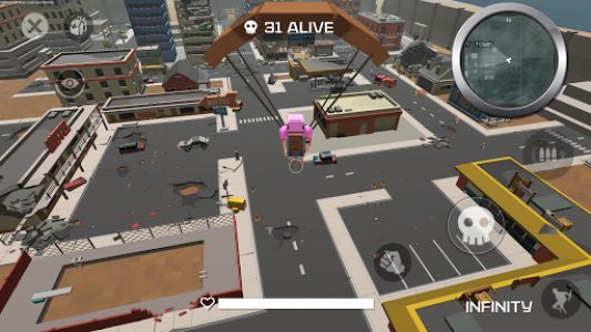 اسکرین شات بازی BattleGrounds Pixel 3