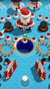 اسکرین شات 4 بازی Hole Rush: Eat All Puzzle