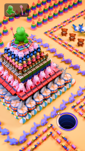 اسکرین شات 4 بازی Hole Rush: Eat All Puzzle