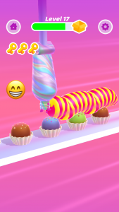 اسکرین شات بازی Perfect Cream: Icing Cake Game 3
