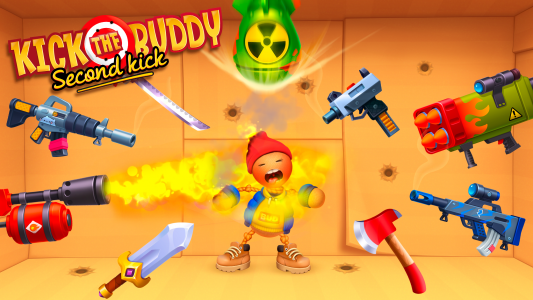اسکرین شات 5 بازی Kick the Buddy: Second Kick