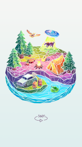 اسکرین شات 6 بازی Polysphere: Art Puzzle Game
