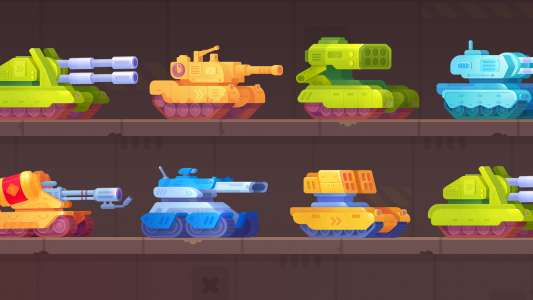 اسکرین شات بازی بازی تانک (tank stars) 1