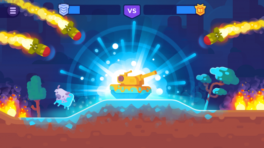 اسکرین شات 6 بازی بازی تانک (tank stars)