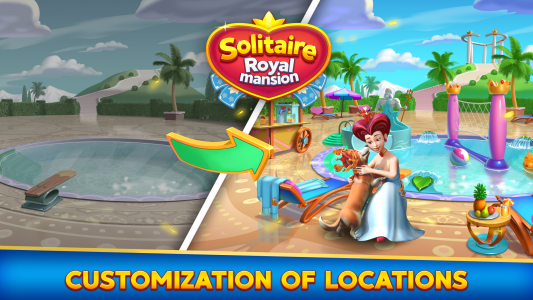 اسکرین شات بازی Solitaire Royal Mansion 3