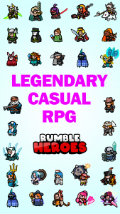 اسکرین شات بازی Rumble Heroes - Adventure RPG 1