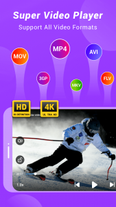 اسکرین شات برنامه PlayMax Mini- All VideoPlayer 1
