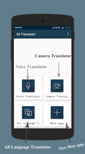 اسکرین شات برنامه All Translator  - Voice, Camera, All languages 2