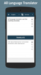 اسکرین شات برنامه Camera Translator All Translat 6