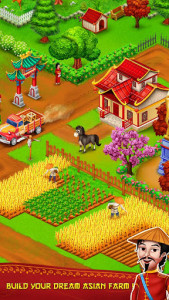 اسکرین شات بازی Asian Town Farmer : Build Big Offline Farm 1