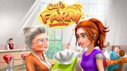 اسکرین شات بازی Cafe Farm Simulator - Restaurant Management Game 1