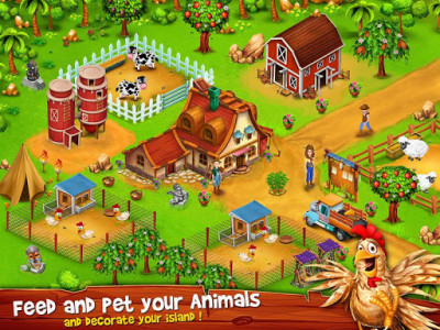 اسکرین شات بازی Paradise Hay Farm Island - Offline Game 8