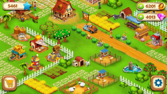 اسکرین شات بازی Paradise Hay Farm Island - Offline Game 1