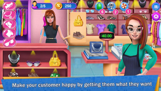 اسکرین شات بازی Shopping Mall Cashier & Cash Register 1