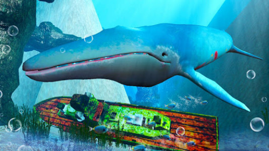 اسکرین شات بازی Ocean Mammals: Blue Whale Marine Life Sim 3D 1