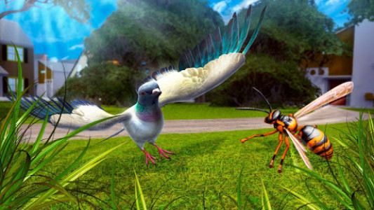 اسکرین شات بازی City Bird Pigeon Simulator 3D 4