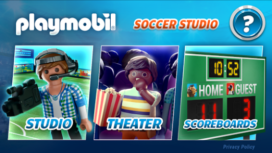 اسکرین شات برنامه PLAYMOBIL Soccer Studio 1