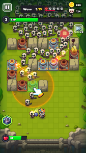 اسکرین شات 3 بازی Tower King: Defense game