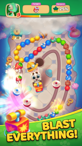 اسکرین شات 3 بازی Bloomville: Marble bubble game