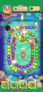 اسکرین شات 3 بازی Bloomville: Marble bubble game