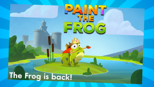اسکرین شات بازی Paint the Frog 1