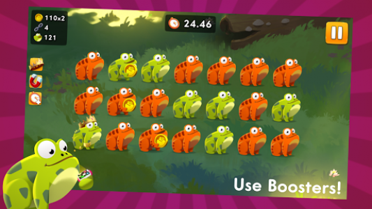 اسکرین شات بازی Paint the Frog 3
