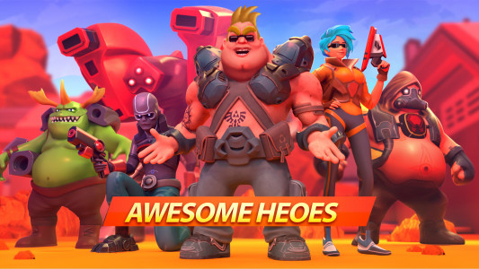 اسکرین شات بازی Frag Hero Shooter Mad Heroes 1