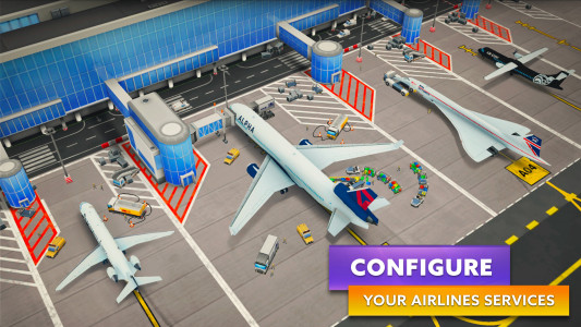 اسکرین شات بازی Airport Simulator: Tycoon City 3