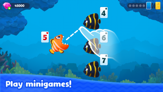 اسکرین شات بازی Fishdom Solitaire 1