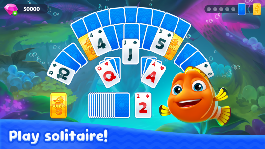 اسکرین شات 2 بازی Fishdom Solitaire