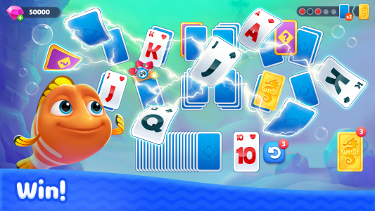 اسکرین شات بازی Fishdom Solitaire 3