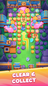 اسکرین شات 1 بازی Candy Critters: Idle Merge