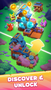 اسکرین شات 3 بازی Candy Critters: Idle Merge